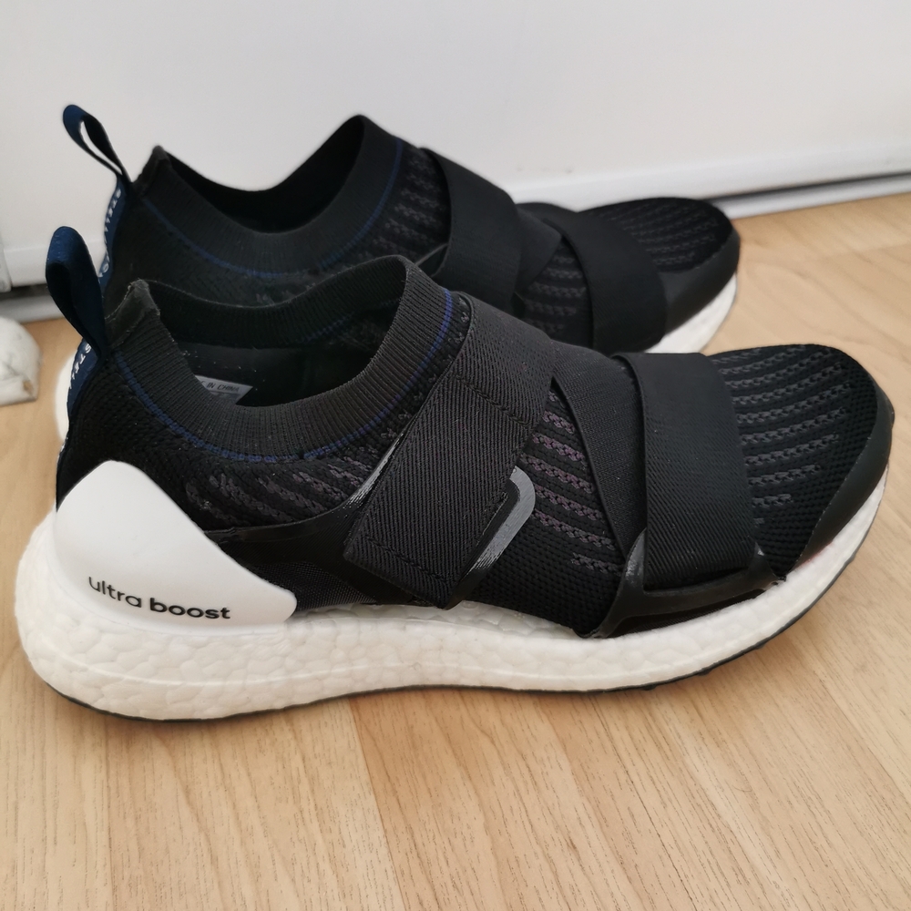Adidas by Stella McCartney Black and White Athletic Shoes Size 5